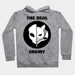 Alien Cat The Real Enemy Hoodie